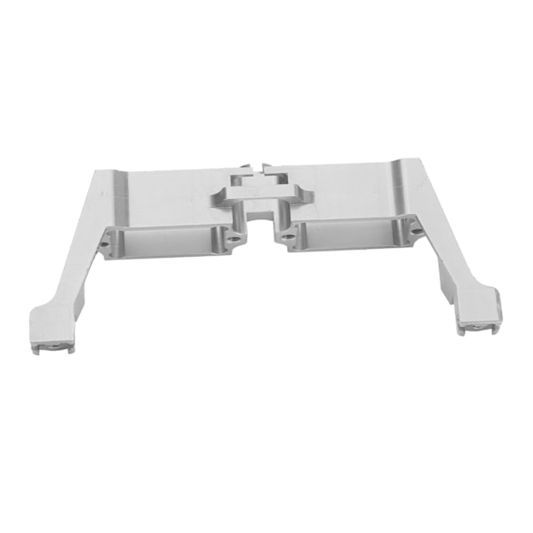 Differentialspärr Servo Fäste Aluminiumlegering RC Styr Servo Fäste och Skruvar för 1/10 RC Bil Silver