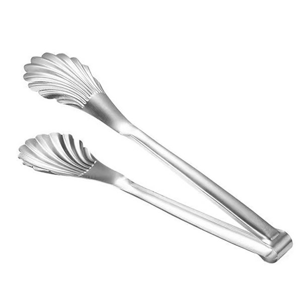 Madlavningspincet Multipurpose Varmebestandig Skalform Rustfrit Stål Køkkentænger til Madlavning Grill Servering 304 (28cm/11.0in)