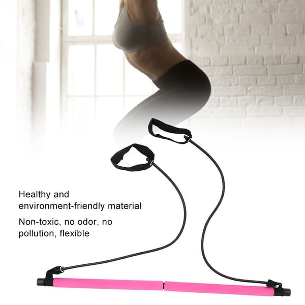 Multifunksjonell Yoga Pull Rod Brystekspanderende Trenings Pilates Bar (Pilates Bar)