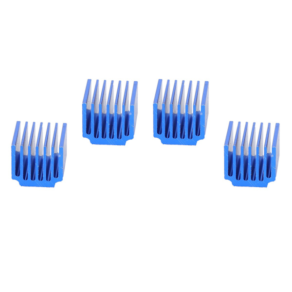 4 st Heatsink Mini Cooler med termiskt ledande tejp för TMC 2100/2208 LV8729 Steppermotordrivrutin
