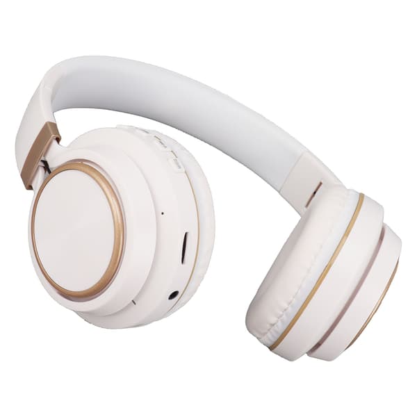 Trådløst headset Bluetooth 5.0 Dyb bas stereolyd 200mAh Trådløse Bluetooth-hovedtelefoner til sport Hvid