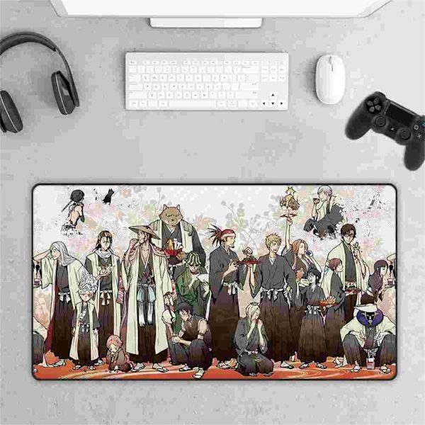 Anime Mouse Pad Cartoon Patterns Waterproof Natural Rubber Large Mouse Pad Wirh Back Anti Slip Texture CMP160 90x40cm(35inx16in)