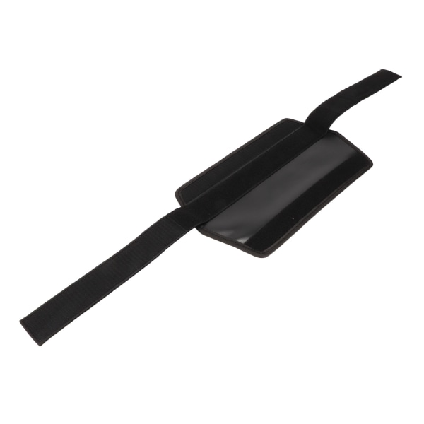 Hip Thrust Bælte Skridsikker Bærbar PU læder Multifunktionel Giver balance Blød Thrust Strap til Gym Exercise Sort