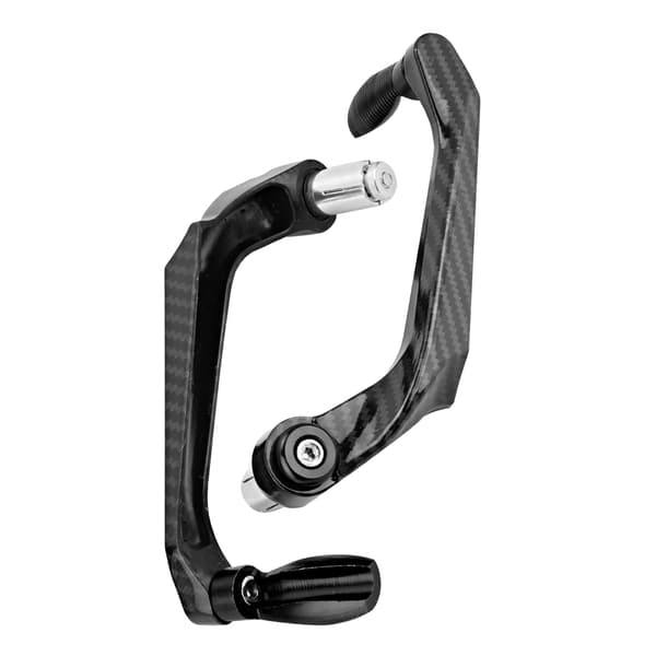 7/8 tommer Universal Motorcykel Styr Bremsebeskytter i Aluminiumslegering (Sort)
