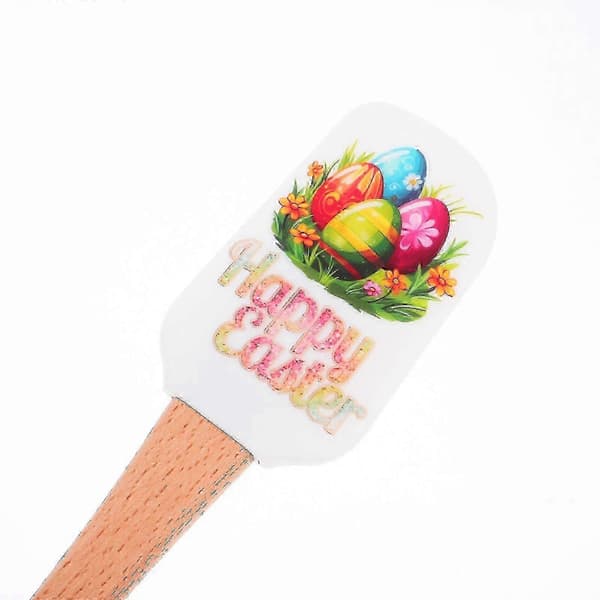 2026 Versatile Silicone Spatula for Smoothing and Scraping Includes Long Handle Suitable for Holiday Kitchen Utensils 1-Pack