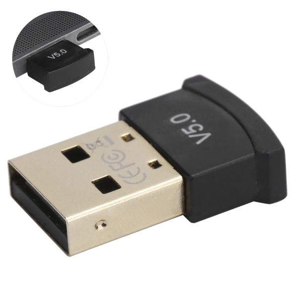 USB Bluetooth 5.0 Adapter Liten trådløs konverter for Window7/8/10/Vista/XP/OS X