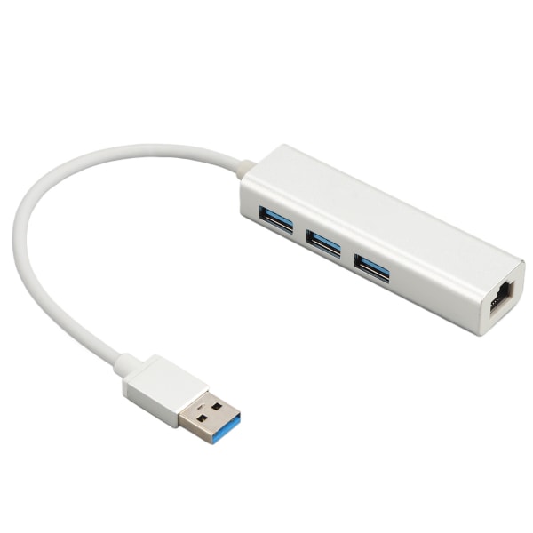 USB Ethernet-adapter RJ45 USB3.0 Ethernet-stik 10M 100M 1000M Aluminiumslegering Ethernet-portkonverter til kontor