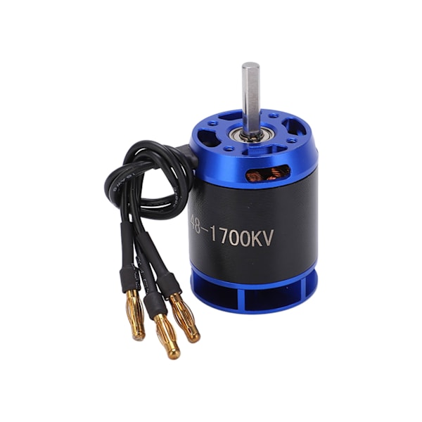 Borstlös motor för RC-helikopter, vattentät, låg ljudnivå, stabil, stark vridning, 1700KV, borstlös motor för RC-helikopter 1700KV