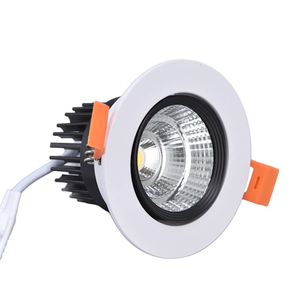Fellede lys 7W varmt lys 3000K justerbar vinkel LED taklampe for gang stue soverom 100‑264V