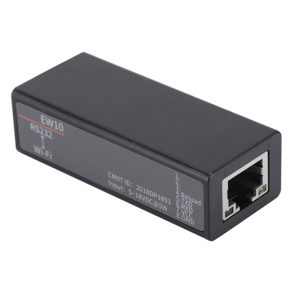 Wifi seriell server ElfinEW10A till Wifi Ethernet RS232 trådlöst nätverk Modbus