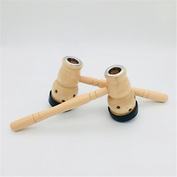 Træ Moxa Stick Holder Bærbar Moxibustion Box med Hul til Moxibustion Inkluderer ikke Moxa Stick