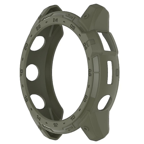 Silikon Transparent TPU-deksel for Garmin Fenix 7X 6X 5X Tactix 7 6X Pro Fenix 7 6 5 Enduro 2 rosa