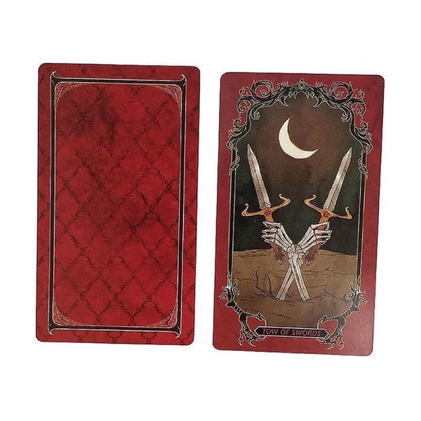 Skräck Tarot Deck Ace Card - Oracle Deck