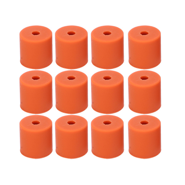 12 Styck Silikon Varmbädd Utjämningspelare Stötdämpare 3D-skrivare Tillbehör 16mm