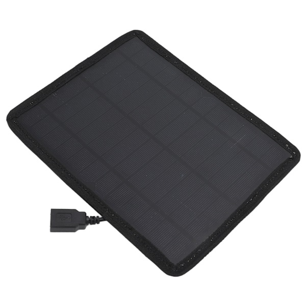 5,3 W:n aurinkopaneeli, 6 V:n USB-lähtö, matala vaimennus, naamioitu monokiteinen aurinkokennoakku, laturi ulkoilmatkalle