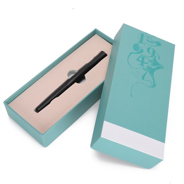 Fountain Pen Business Writing Tool School Office Supplies Black with Green High End Gift Box