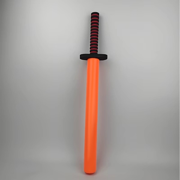 Øvelsessværd Børns Sparring Træningssværd Stick Praktisk Kampsport Træningsværktøj Orange