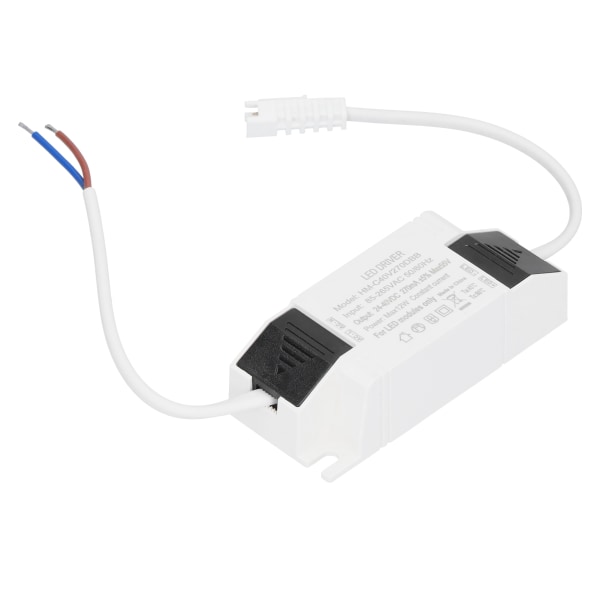 12W LED-drivrutin konstant ström 270mA Ingång AC85‑265V Utgång DC24‑40V Power Transformator