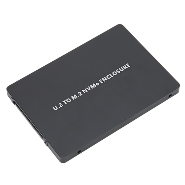 Hard Disk Box U2BOX PCIE3.0 NVME til U.2 Adapterkort SFF8639 Aluminium U2 SSD KabinettSvart