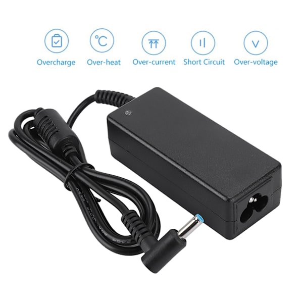 Notebook Power Adapter 45W 19,5V 2,31A 4,5MMx3,0MM grensesnitt for HP 740015-004 741727-001-serien