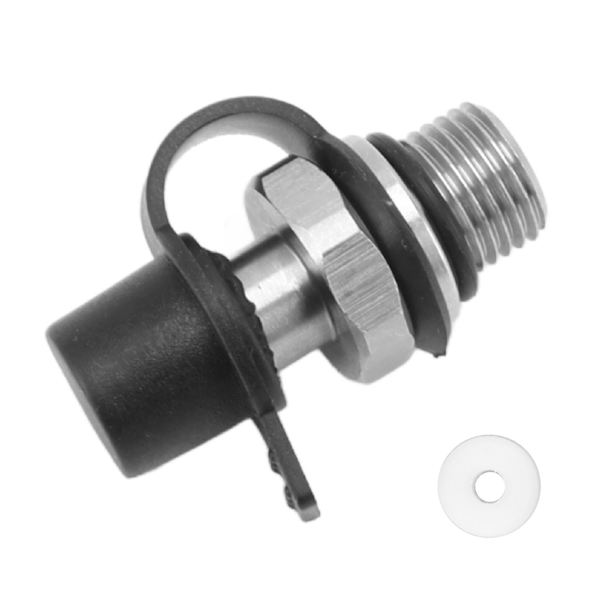 CO2-oppustningsstecker M10x1 Han Rustfrit Stål Sodavandsflaske Dele med Pakning