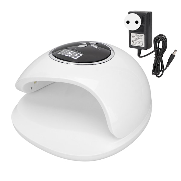 60W Negle Gel Tørrer 39stk Lys Chips Timing UV LED Neglelak Hærdende Lampe 100‑240V EU Stik