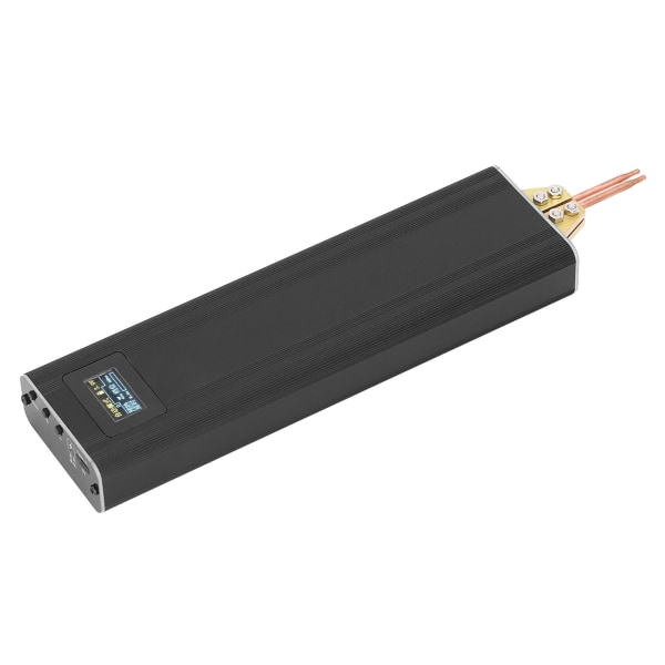 Punktsvets 80 nivåer justerbar bärbar kit Mini handhållen LCD-display DIY svetsmaskin för 18650 litiumbatteri