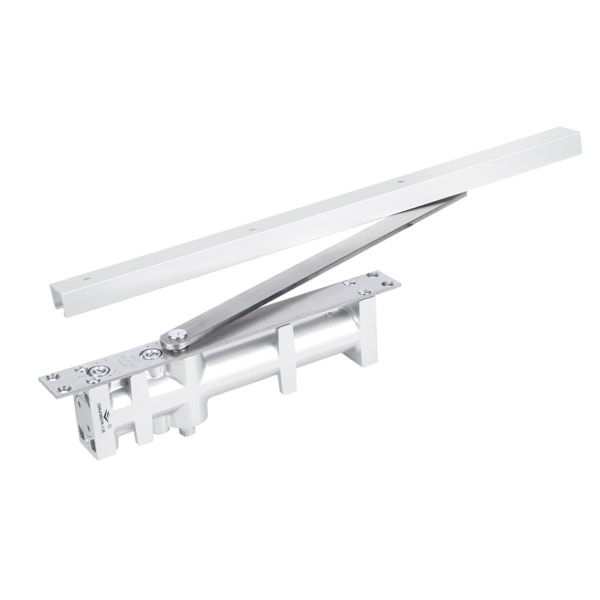 Automatisk positionering av aluminium Dold hydraulisk buffertdörrstängare 80KG Hårdvarubeslag