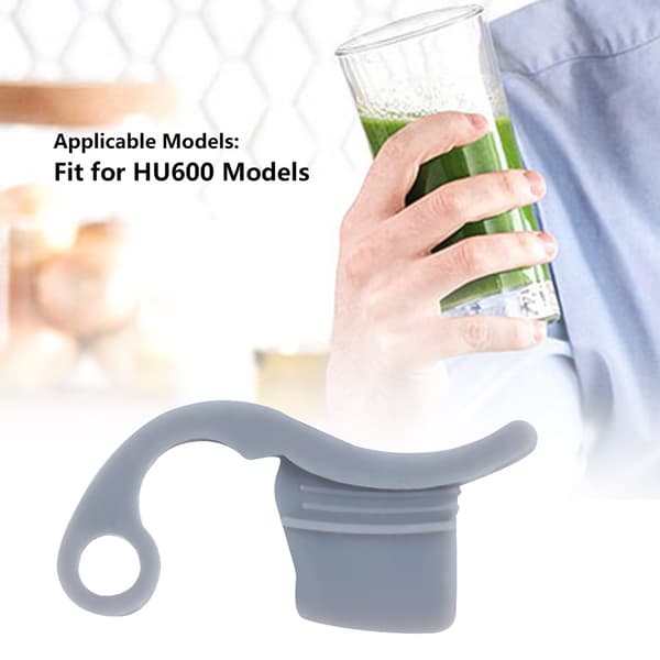 Juicer Blender Silikon Slaglist Stopper Tilbehør Reservedeler Passer til HU600 Modeller Grå