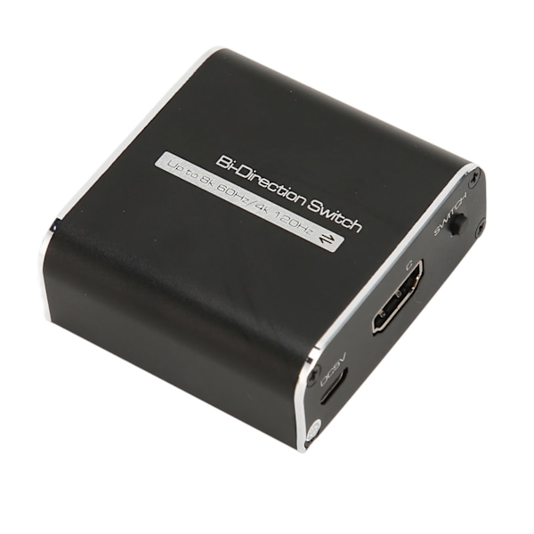 8K HD Multimedia Interface Bi Direction Switch 48Gbps 4K 120Hz HD Multimedia Interface Splitter 2 i 1 ut for PS4 for Xbox