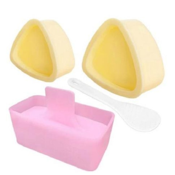 8-pack Risformar-set - Klassisk Triangelformad Risbollform för Barnlunch Bento och Hemma-DIY