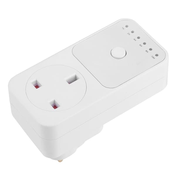 Elektronisk nedtællingsstik, tænd/sluk-timer, 100-240V (BS)