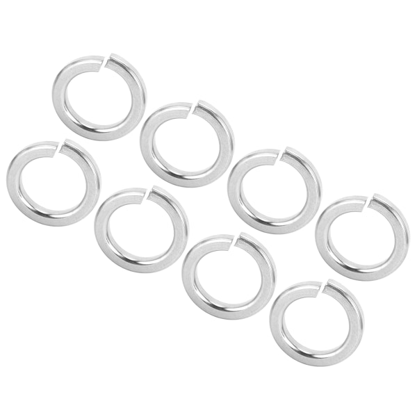 200 stk M8 delte låseskiver 304 rustfritt stål 0,5 tommer ytre diameter festemaskinvare for maskinindustrien