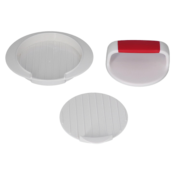 Non Stick Burger Presseform DIY Hamburger Patty Maker Rice Ball Form for kjøkkenbruk