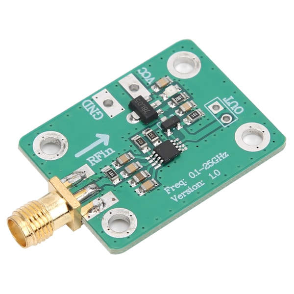 Logaritmisk Detektormodul RF Signal Log Output Effektmåler 0.1-2.5GHz Controller