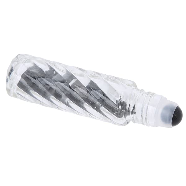Eterisk olja Rollerflaska Resa Bärbar Roll on Flaskor Tillbehör för Hälsovård 10ml Obsidianboll
