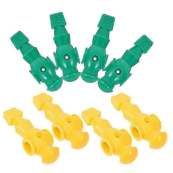 2026 Foosball Machine Foosball Player Dolls for Game Use 8pcs Multicolor Plastic Set