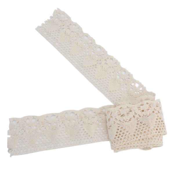 10 meter blonderim DIY Multi Purpose Elegant Myk Hudvennlig Syblonder Bånd Trim for Innpakning Festdekorasjoner