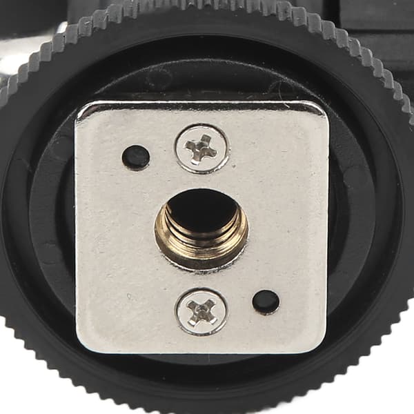 Justerbart Mini Monitor Kuglehoved med Cold Shoe og 1/4 Skrue Interface