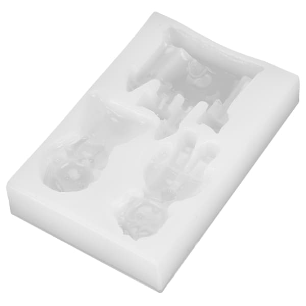 Drømmeslott DIY Silikonformer Håndverk Støping Epoxyformer Kakedekorasjonsformer