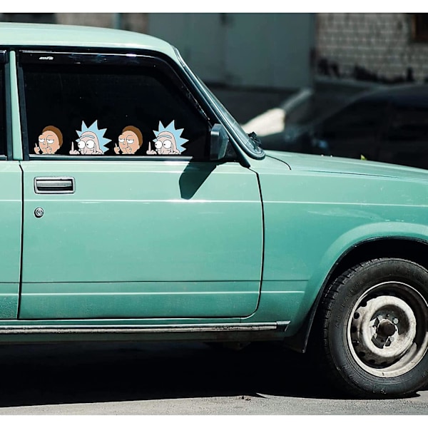 Anime-tarrasetti - Vedenpitävät vinyylimerkit autoon, pyörään, kannettavaan tietokoneeseen, ikkunaan