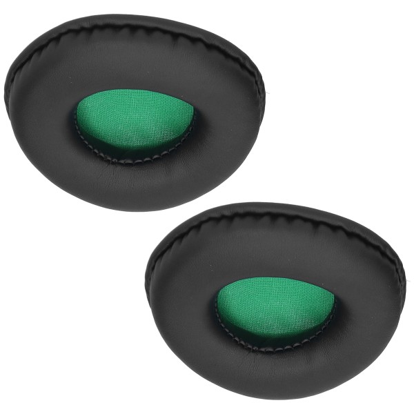 Par hodetelefon øredeksel Svamp hodesett ørepute pute Passer for Skullcandy HESH/HESH 2.0 (svart grønn)