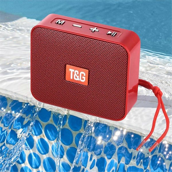 166 Langaton Bluetooth-kaiutin, tukee USB TF -korttia FM-radiota musta