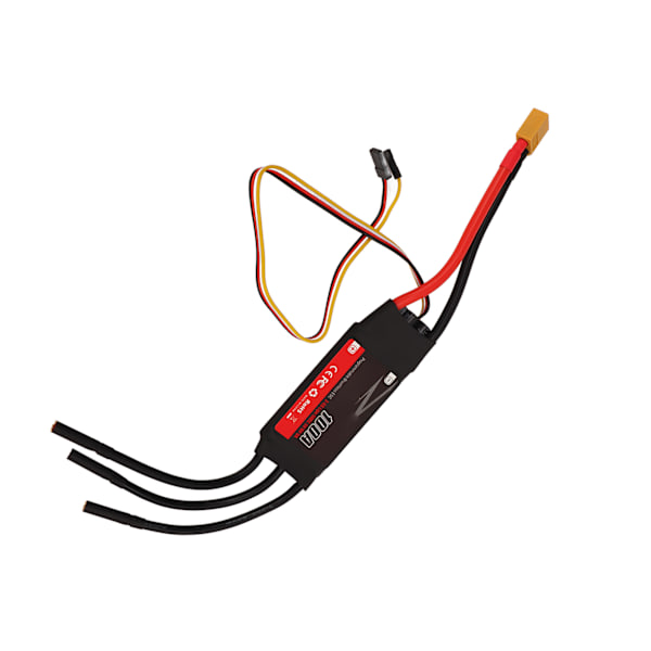 100A RC elektrisk fartskontroller børsteløs motor ESC erstatningsdel for DIY RC fly fastvinget drone