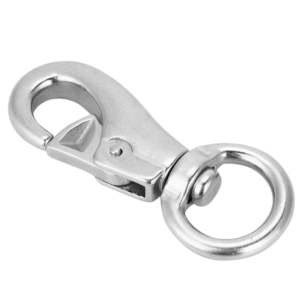 99 mm 304 rustfritt stål dykkerkrok Svingbar snapkrok for hundebånd
