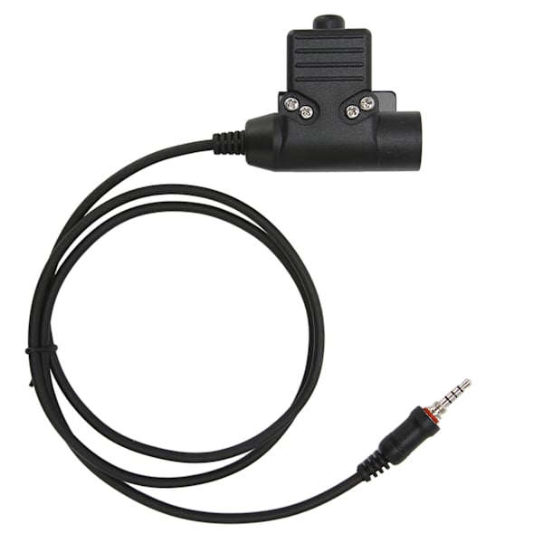 Walkie Talkie Headset Adapter Press Typ Kompakt Säker anslutning för Yaesu Vertex VX-6R VX-7R VX-6E VX-7E