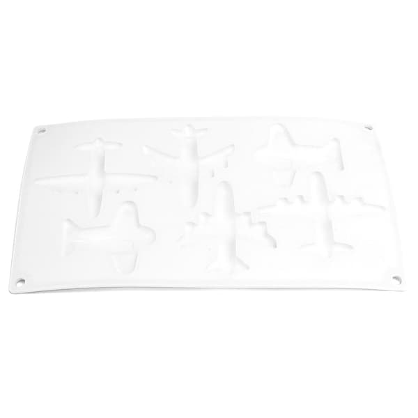 6 gitter flyform silikone bage chokolade kage dekoration form til køkken hjem