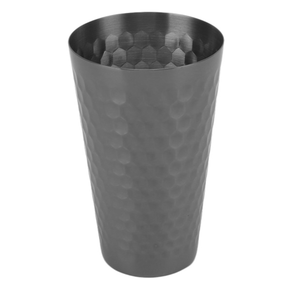 Drickkopp 304 Rostfritt Stål Hamrad Fleranvändningsbar Moscow Mule Mugg för Bar Hem Svart Plätering