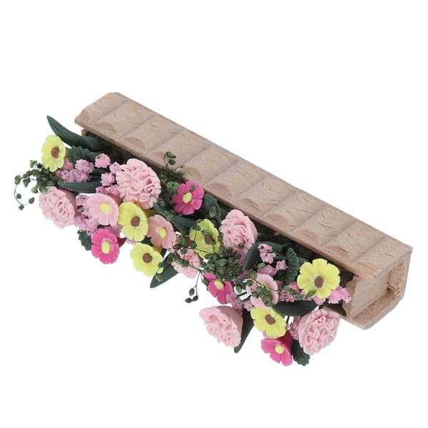 Dukkehus Blomster Have DIY Miniature Mini Dukkehus Grønt Møbler Tilbehør Lade Som Om Legetøjsblomster