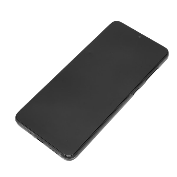 6,4 tums LCD-skärm Digitizer-skärmersättning med ram Reparationsverktygssats Fingeravtryckssensor för Samsung Galaxy A33 5G Svart